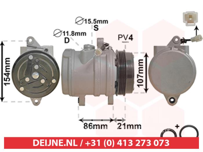 Nieuwe Aircopomp Daewoo Matiz Prijs € 210,46 Inclusief btw aangeboden door V.Deijne Jap.Auto-onderdelen BV