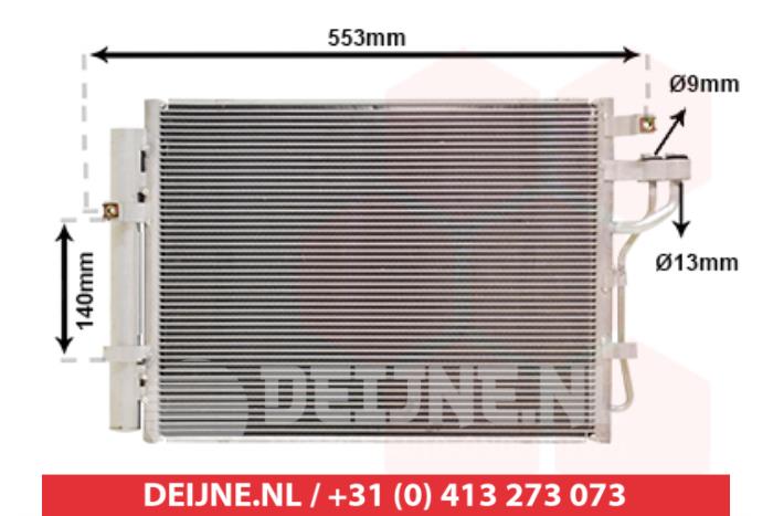 Nieuwe Airco Condensor Kia Picanto Prijs € 54,35 Inclusief btw aangeboden door V.Deijne Jap.Auto-onderdelen BV