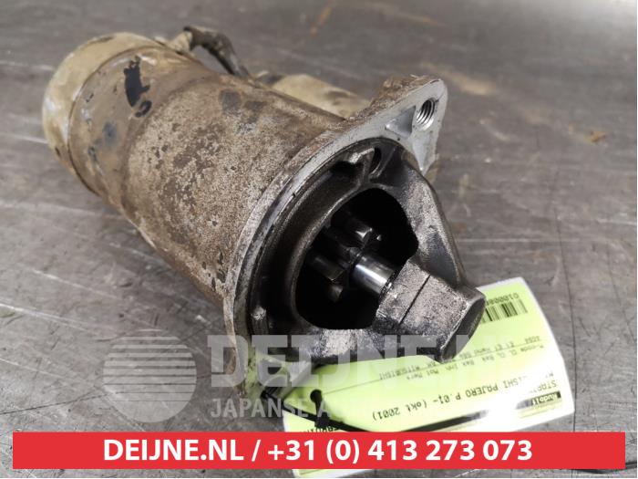 Gebruikte Startmotor Mitsubishi Pajero Pinin (H6/H7) 2.0 GDI 16V 5-drs. Prijs € 30,00 Margeregeling aangeboden door V.Deijne Jap.Auto-onderdelen BV