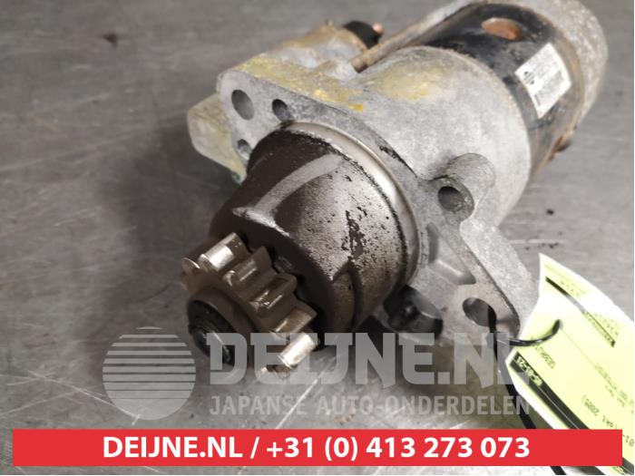 Gebruikte Startmotor Nissan Almera Tino (V10M) 2.2 Di 16V HP Prijs € 25,00 Margeregeling aangeboden door V.Deijne Jap.Auto-onderdelen BV