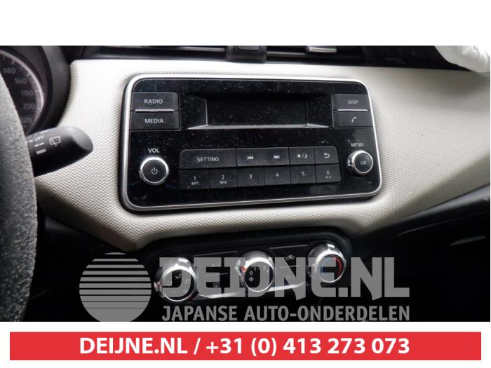 Nissan Micra Heizung Bedienpaneel O403653