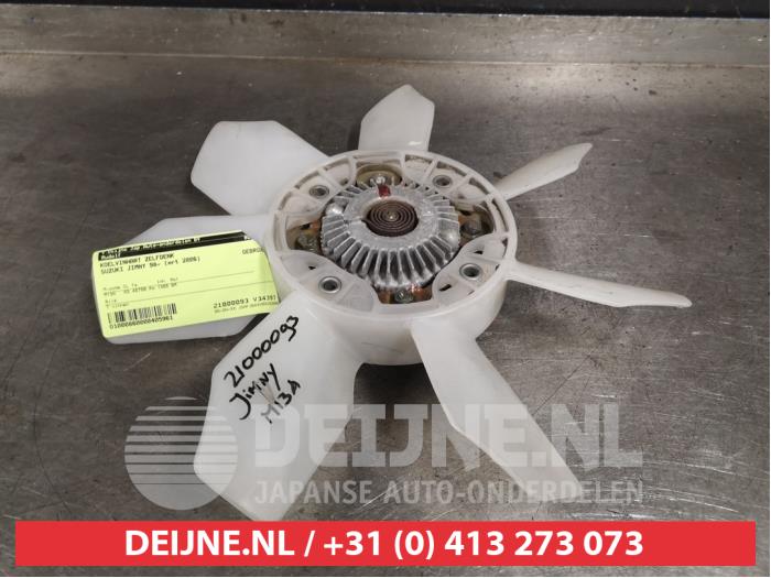 Gebruikte Viscosekoppeling koelvin Suzuki Jimny Hardtop 1.3i 16V VVT 4x4 Metal Top Prijs op aanvraag aangeboden door V.Deijne Jap.Auto-onderdelen BV