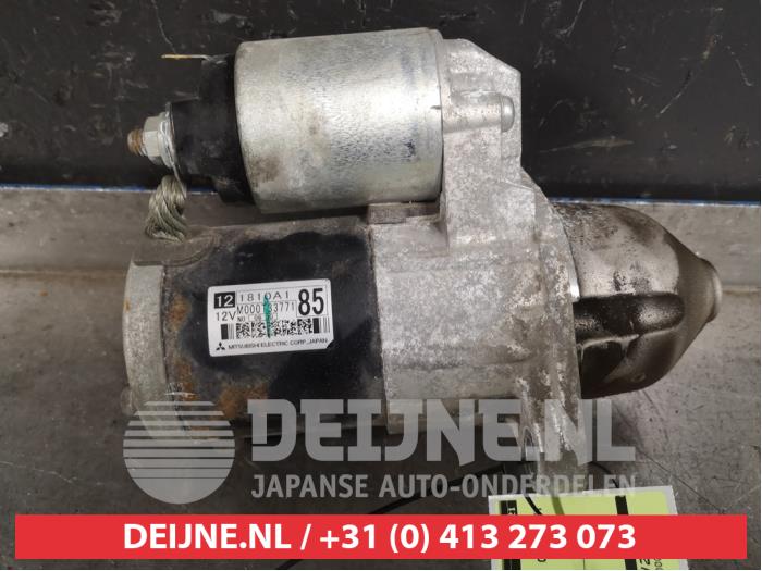 Gebruikte Startmotor Mitsubishi Lancer Sports Sedan (CY/CZ) 1.6 MIVEC 16V Prijs € 35,00 Margeregeling aangeboden door V.Deijne Jap.Auto-onderdelen BV