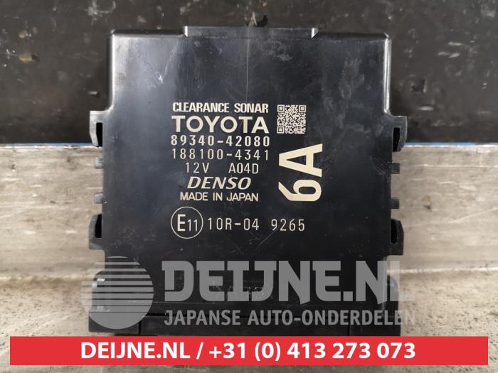Gebruikte PDC Module Toyota RAV4 (A5) 2.5 Hybrid 16V AWD Prijs € 50,00 Margeregeling aangeboden door V.Deijne Jap.Auto-onderdelen BV