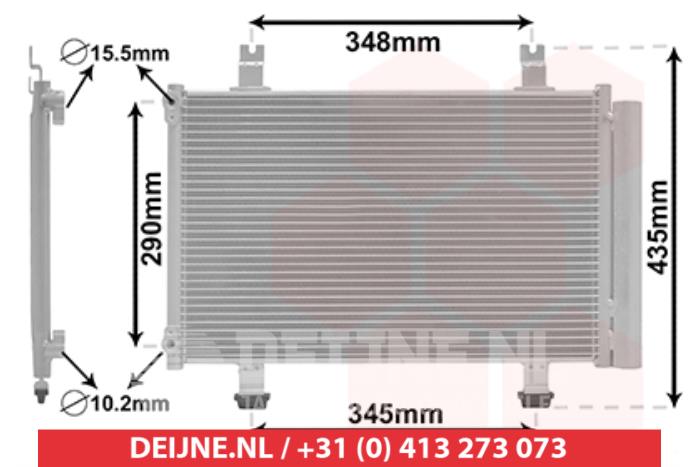 Nieuwe Airco Condensor Suzuki Swift Prijs € 50,74 Inclusief btw aangeboden door V.Deijne Jap.Auto-onderdelen BV