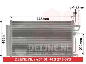 Nieuwe Airco Condensor Chevrolet Captiva Prijs € 92,53 Inclusief btw aangeboden door V.Deijne Jap.Auto-onderdelen BV