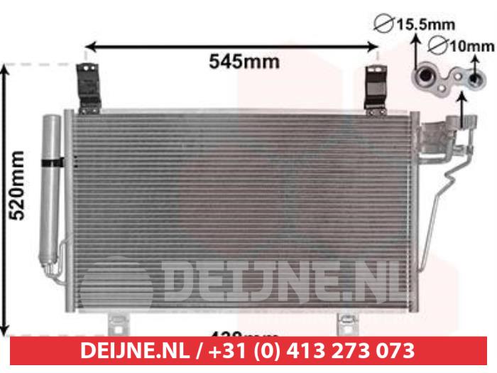 Nieuwe Airco Condensor Mazda CX-5 Prijs € 121,52 Inclusief btw aangeboden door V.Deijne Jap.Auto-onderdelen BV