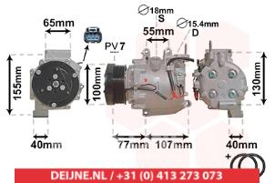 Nieuwe Aircopomp Honda CR-V Prijs € 237,68 Inclusief btw aangeboden door V.Deijne Jap.Auto-onderdelen BV