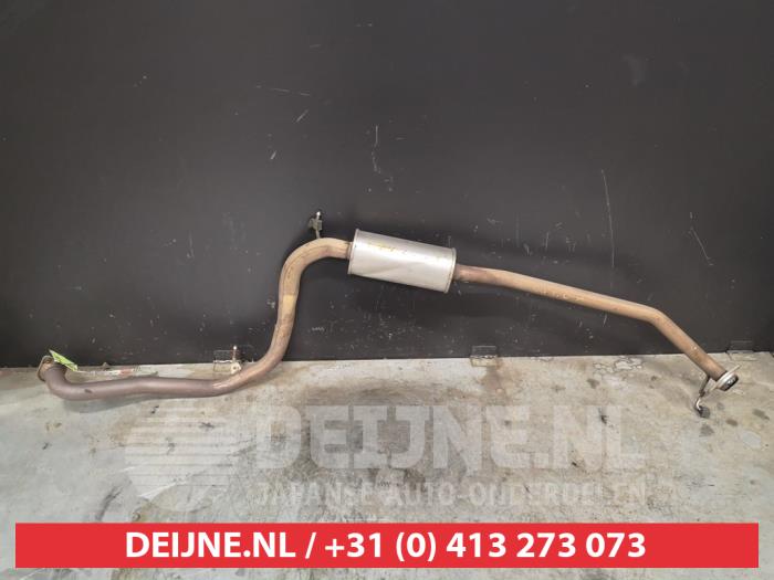 Honda Civic Uitlaat Middendemper O412801