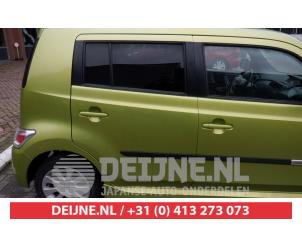 Daihatsu Materia Türscheibe 4-türig rechts hinten O414597 foto 2
