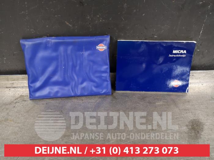 Nissan Micra Instructie Boekje O418475