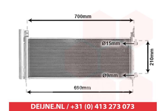 Nieuwe Airco Condensor Toyota Rav-4 Prijs € 56,18 Inclusief btw aangeboden door V.Deijne Jap.Auto-onderdelen BV