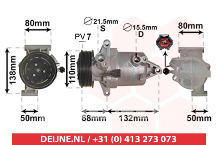 Nissan Juke Klimapumpe O9990006166