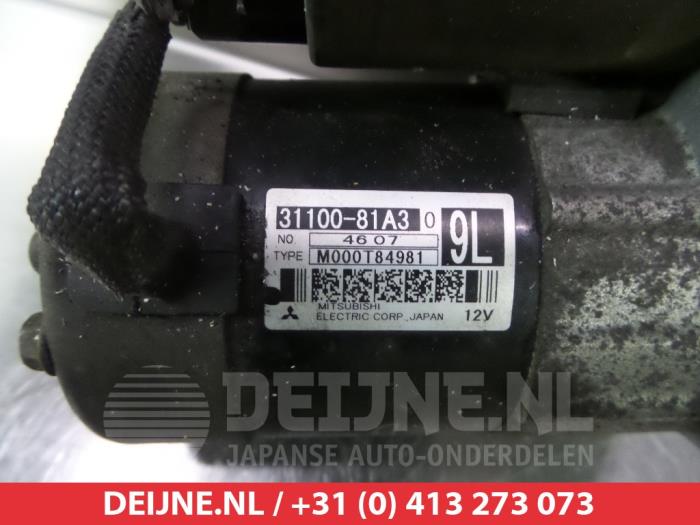 Gebruikte Startmotor Suzuki Wagon-R+ (RB) Prijs € 25,00 Margeregeling aangeboden door V.Deijne Jap.Auto-onderdelen BV
