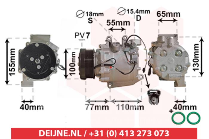 Honda Civic Aircopomp O9990006195