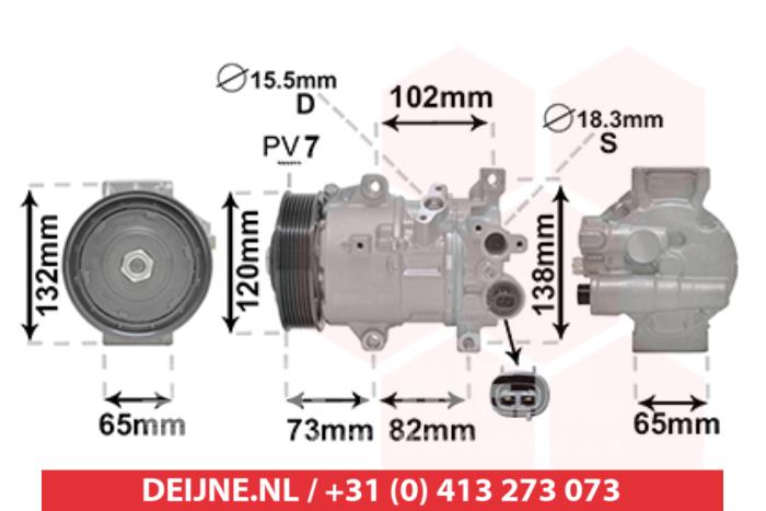 Toyota Rav-4 Aircopomp O9990007698