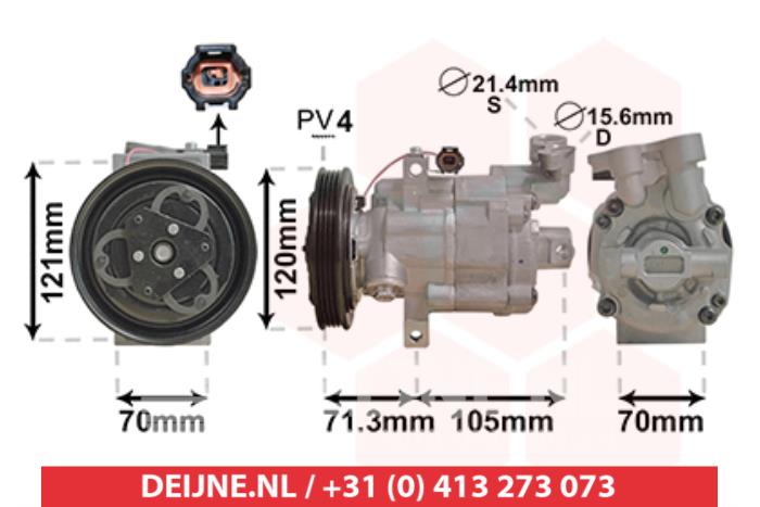 Nissan Micra Klimapumpe O9990006161