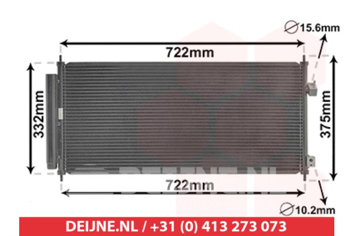 Honda Jazz Airco Condensor O9990006081
