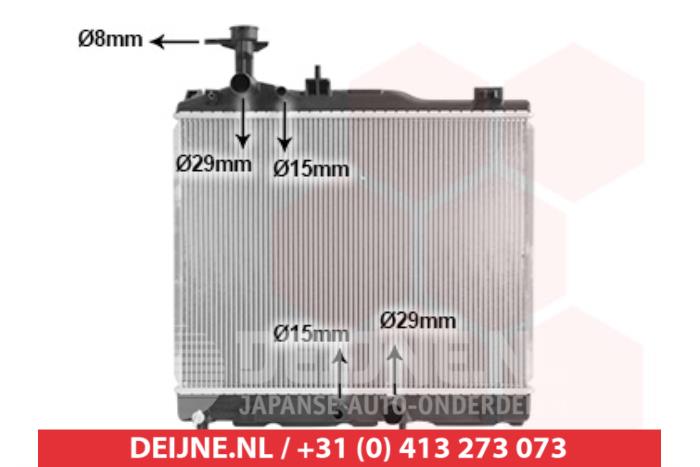 Mitsubishi Space Star Radiateur O9990007705