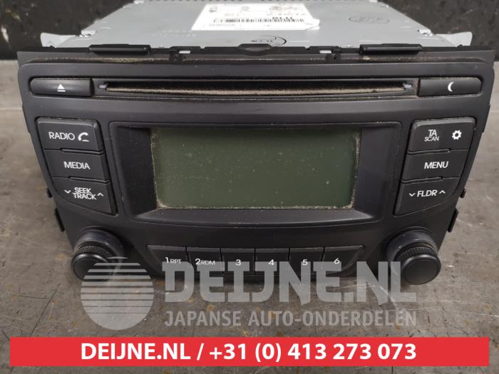 Radio van een Hyundai iX20 (JC) 1.6i 16V 2017