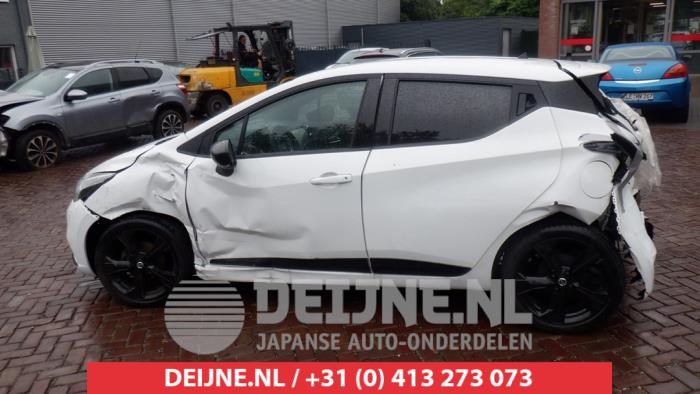 Nissan Micra Rear door window 4-door, left O432350