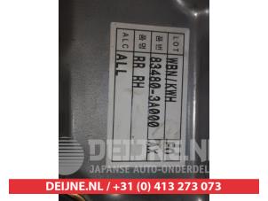 Hyundai Trajet Fenstermechanik 4-türig rechts hinten O291105 foto 3
