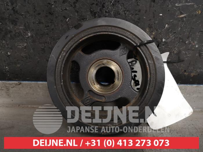 Gebruikte Poelie Krukas Nissan Pulsar (C13) 1.2 DIG-T 16V Prijs € 35,00 Margeregeling aangeboden door V.Deijne Jap.Auto-onderdelen BV