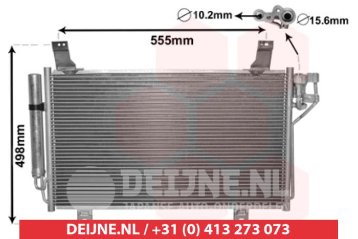 Nieuwe Airco Condensor Mazda CX-5 Prijs € 83,41 Inclusief btw aangeboden door V.Deijne Jap.Auto-onderdelen BV