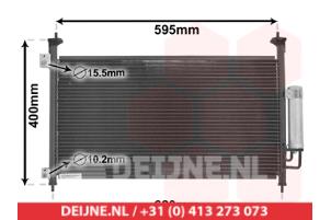 Nieuwe Airco Condensor Honda Civic Prijs € 82,64 Inclusief btw aangeboden door V.Deijne Jap.Auto-onderdelen BV