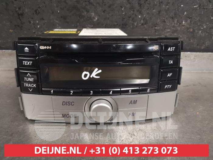 Radio van een Daihatsu Terios (J2) 1.5 16V DVVT 4x2 Euro 4 2008