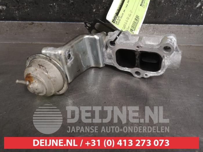 Gebruikte Uitlaat gasklep (EGR) Toyota Hilux IV 3.0 D4-D 16V 4x4 Prijs € 75,00 Margeregeling aangeboden door V.Deijne Jap.Auto-onderdelen BV