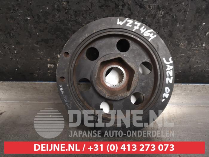 Gebruikte Krukas Poelie Honda Jazz (GE) 1.4 i-Dsi Prijs € 35,00 Margeregeling aangeboden door V.Deijne Jap.Auto-onderdelen BV