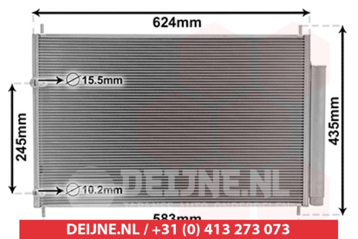 Toyota Auris Klima Kondensor O9990006133