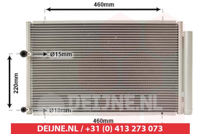 Nieuwe Airco Condensor Toyota Prius Prijs € 56,18 Inclusief btw aangeboden door V.Deijne Jap.Auto-onderdelen BV