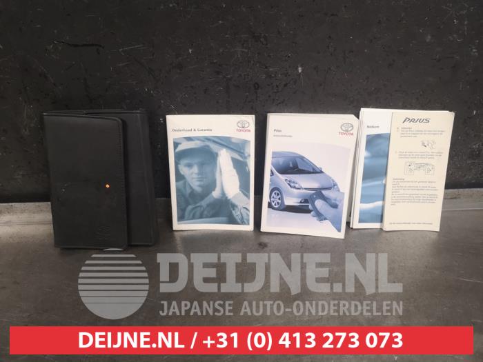 Toyota Prius Instructie Boekje O463324