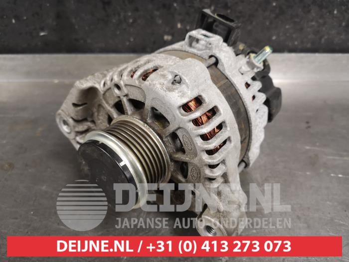 Gebruikte Dynamo Hyundai i30 (PDEB5/PDEBB/PDEBD/PDEBE) 1.0 T-GDI 12V Prijs € 50,00 Margeregeling aangeboden door V.Deijne Jap.Auto-onderdelen BV