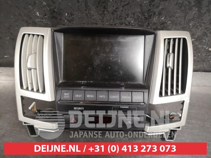 Lexus RX Navigation display O474770