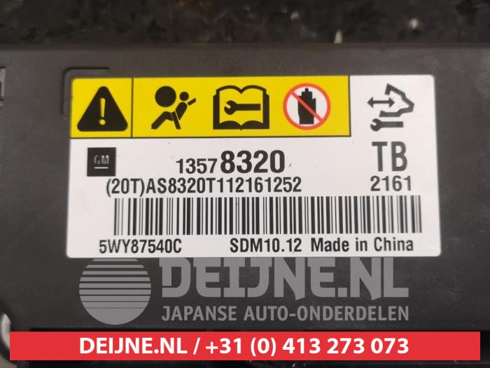 Airbag Set+Module van een Daewoo Aveo 1.3 D 16V 2012