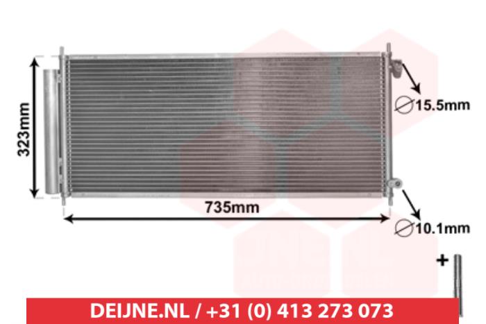 Honda Jazz Airco Condensor O9990006056