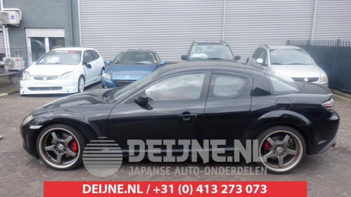 Mazda RX-8 Türscheibe 4-türig links hinten O484534