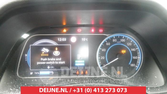 Nissan Leaf Kilometerteller KM O485816