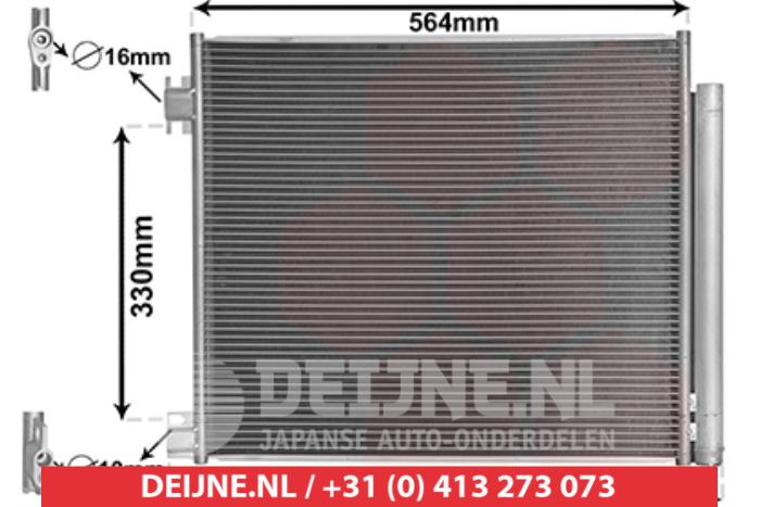 Nissan Qashqai Klima Kondensor O9990006015