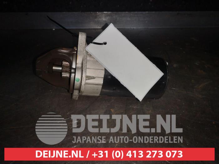 Startmotor van een Daewoo Aveo 1.2 16V 2011