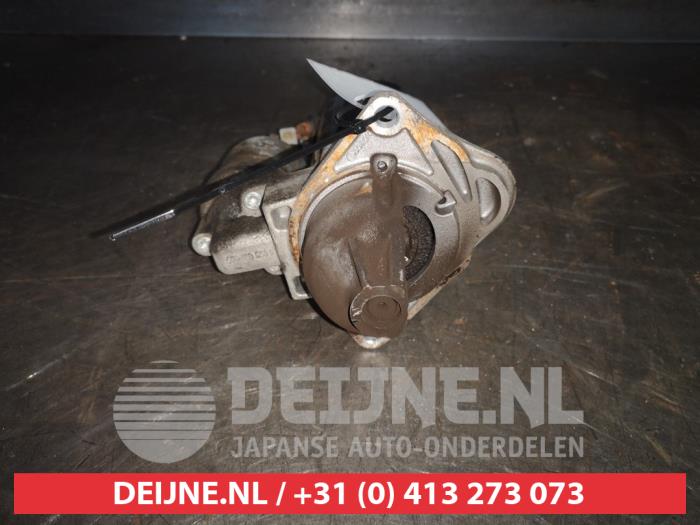 Startmotor van een Daewoo Aveo 1.2 16V 2011