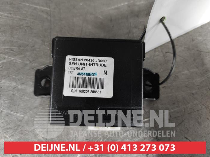 Gebruikte Alarm module Nissan Qashqai (J10) 2.0 16V 4x4 Prijs € 35,00 Margeregeling aangeboden door V.Deijne Jap.Auto-onderdelen BV