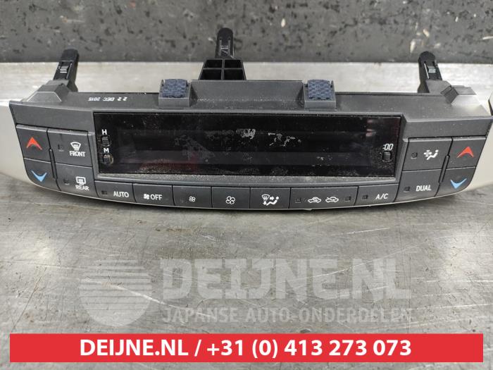 Lexus CT 200h Heater control panel O492851