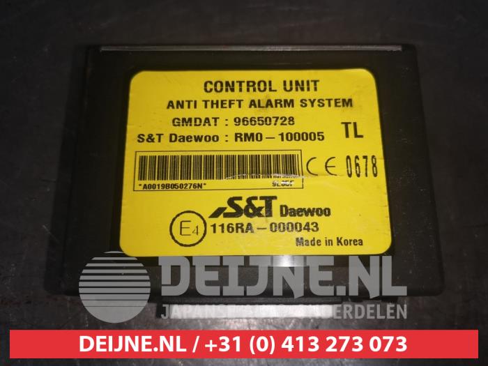 Chevrolet Aveo Alarm module O499859