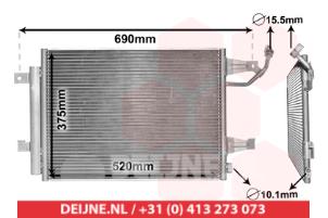Nieuwe Airco Condensor Mitsubishi Colt Prijs € 69,37 Inclusief btw aangeboden door V.Deijne Jap.Auto-onderdelen BV