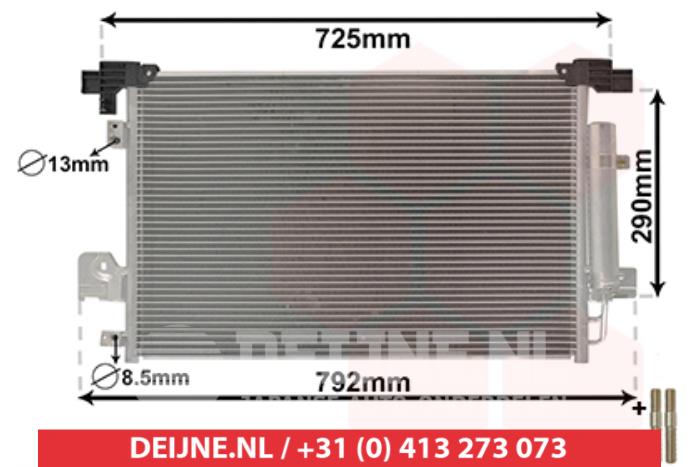 Mitsubishi ASX Klima Kondensor O9990006053