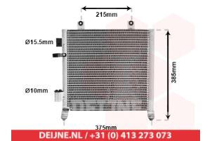 Nieuwe Airco Condensor Suzuki Wagon R+ Prijs € 61,63 Inclusief btw aangeboden door V.Deijne Jap.Auto-onderdelen BV
